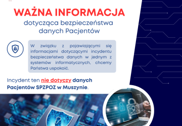 WAŻNA INFORMACJA!